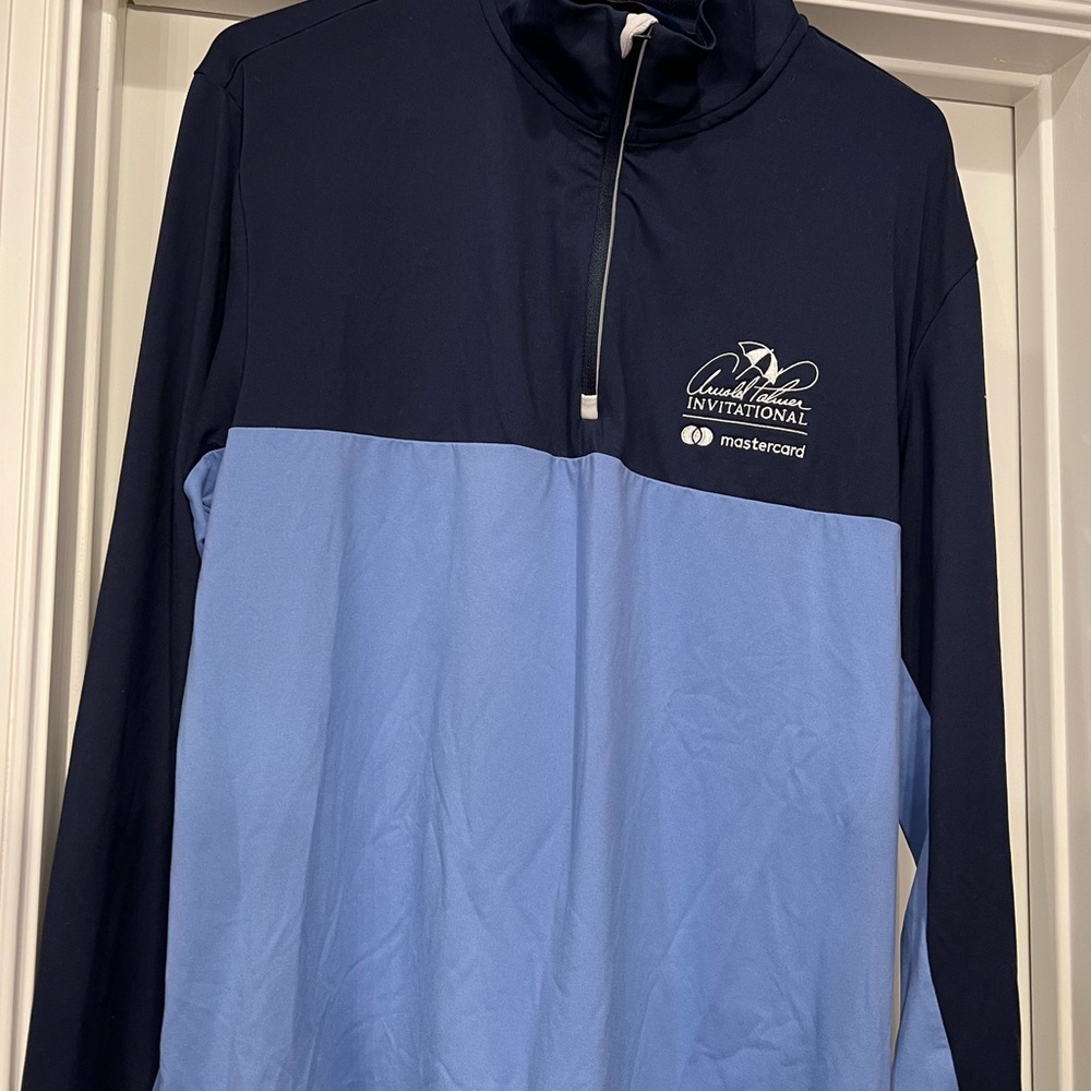 Men’s Arnold Palmer Invitational Polo by Ralph Lauren 1/4 Zip Pullover Size L